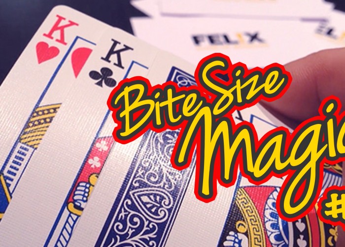 Bite Size Magic – The Four Kings – Card Magic
