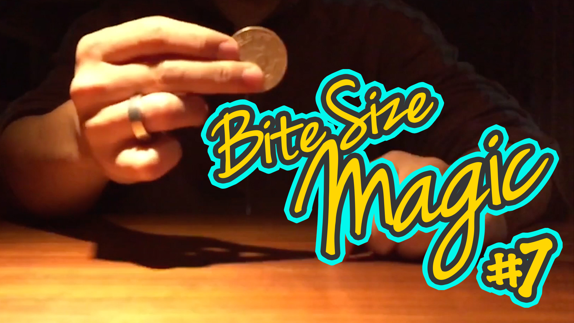 Bite Size Magic – Slow Mo Coin Spin – Coin Magic